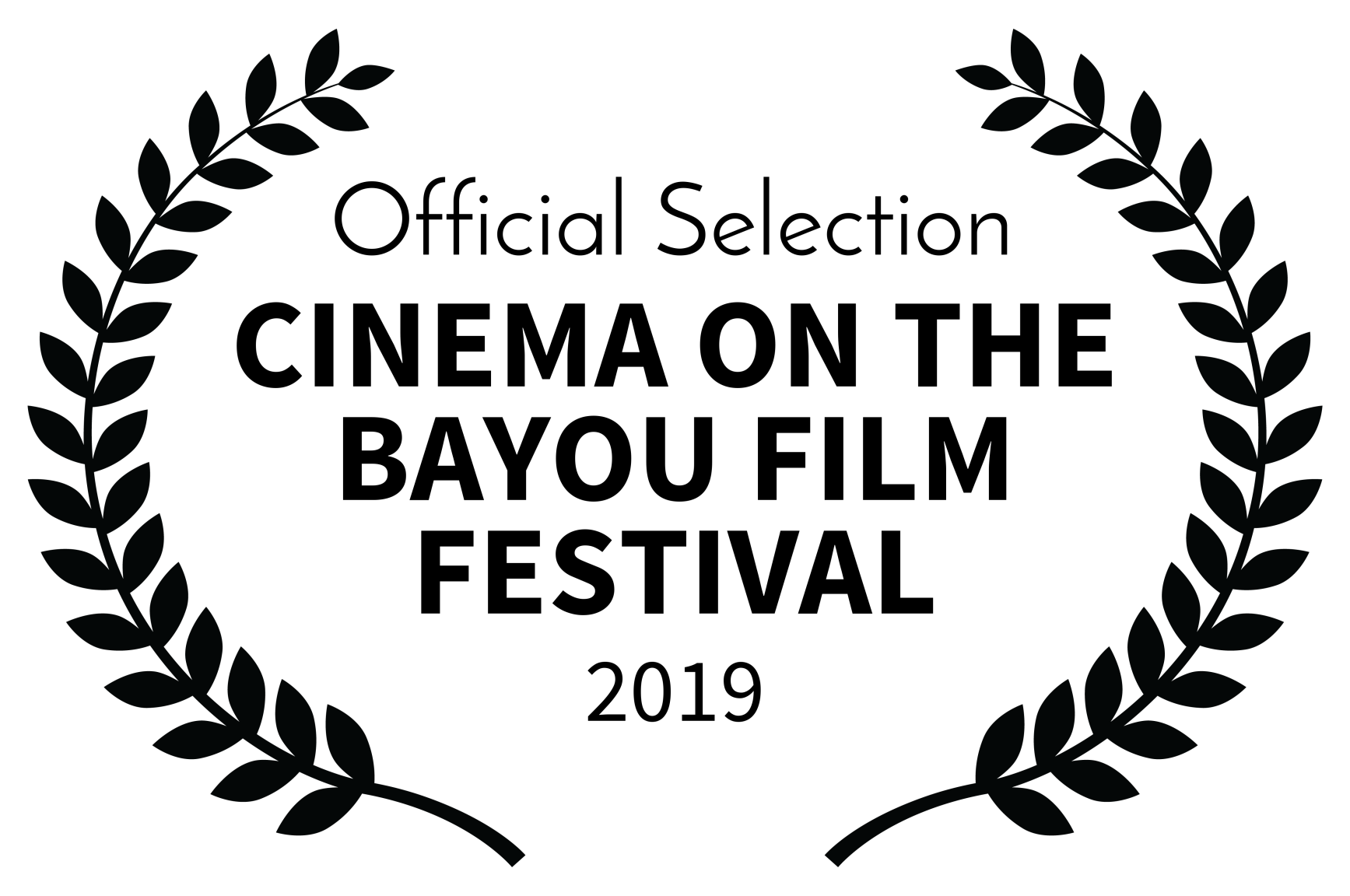 Official Selection, Cinema on the bayou, Louisiane, 2019